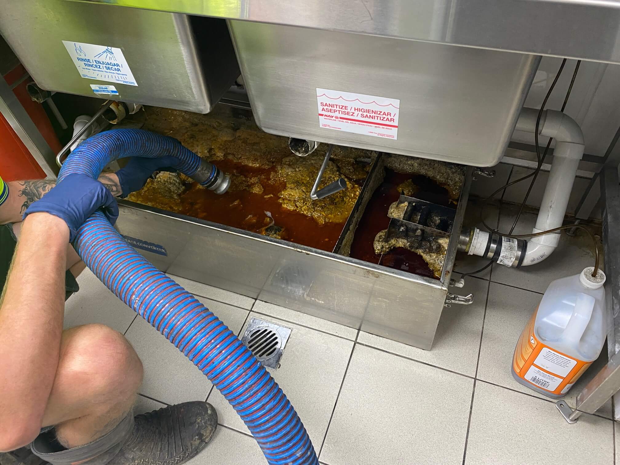 Grease Trap Cleaning in Bryan